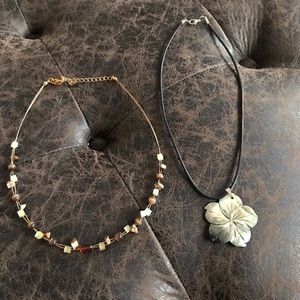 2 necklaces 🌸